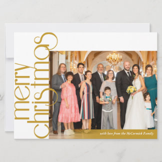 Klassiskt julkort i Elegant