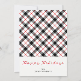 Klassiskt julkort i Glad helg