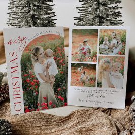 Klassiskt julkort med valvbild inbjudningar