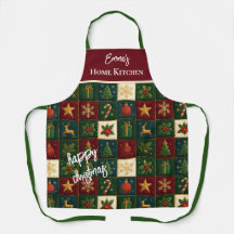 Klassiskt jullappverk med festliga motiv