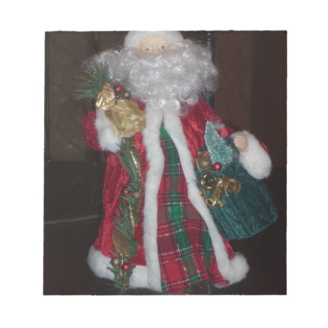 Klassiskt Jultomten: Ikon för tidslös Helgdag Anteckningsblock (Framsida)