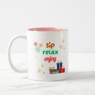 Klassiskt kaffe Mugg, 11 oz Två-Tonad Mugg