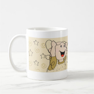 Klassiskt kaffe mugg "Guld Stars Mamma Sippy Kopp"