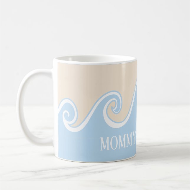 Klassiskt kaffe mugg "Under Sea Mamma Sippy Kopp" (Vänster)