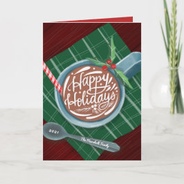 Klassiskt kakao Glad helg Mugg non-Photo