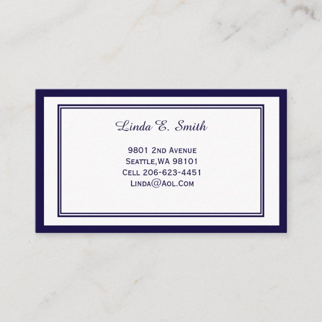 Klassiskt kantat Telefonkort (Framsida)