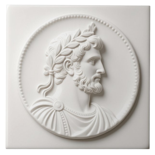 Klassiskt keramiskt plattor kakelplatta (Framsidan)