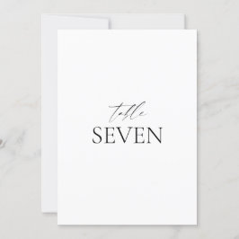 Klassiskt kort för svart Elegant, vitt Bröllop-Bor