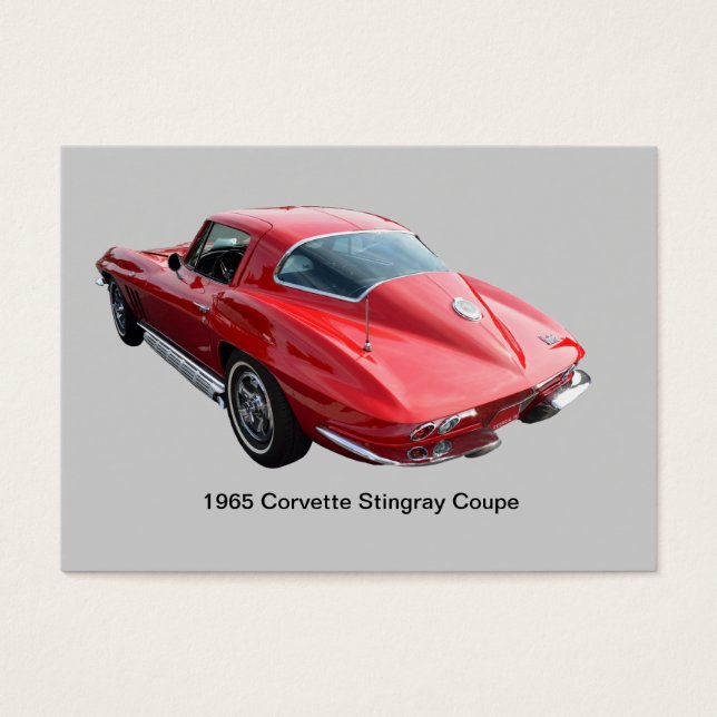 Klassiskt korvettkuvert visitkort (Framsidan)