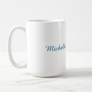 Klassiskt Kreativ Trendig Vita Oceanen Kaffemugg