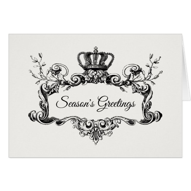 Klassiskt Krona OBS Kort (Framsidan Horizontal)