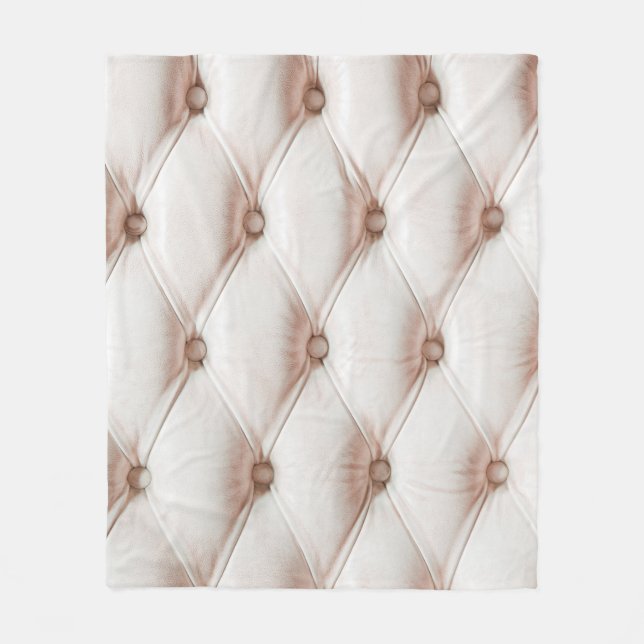 Klassiskt läder, struktur, gamla ro färg fleecefilt (Framsidan)