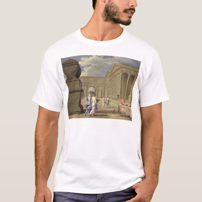 Klassiskt landskap tee shirt (Framsida)