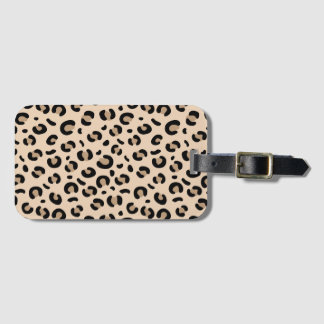 Klassiskt leopardtryckt telefonfodral Stilrent dju Bagagebricka