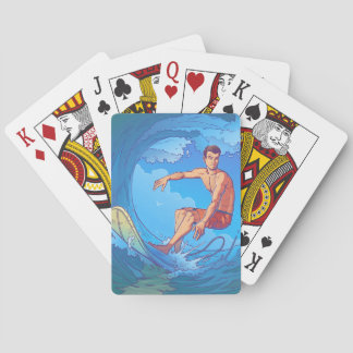 Klassiskt levande uppspelningskort casinokort