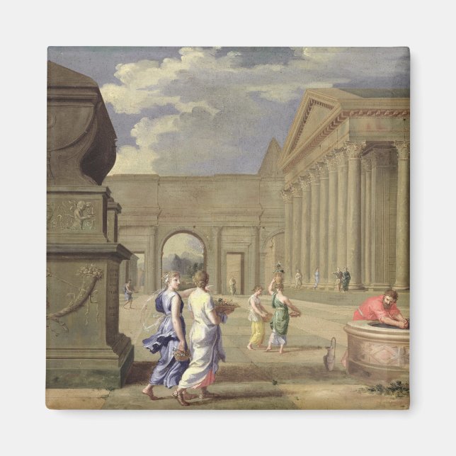 Klassiskt liggande magnet (Framsidan)