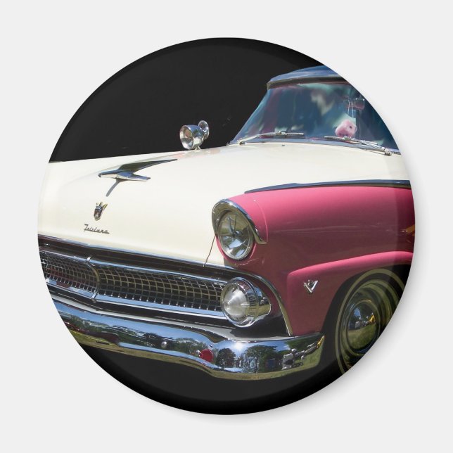 klassiskt lila av krom för farlanvitt magnet (Framsidan)