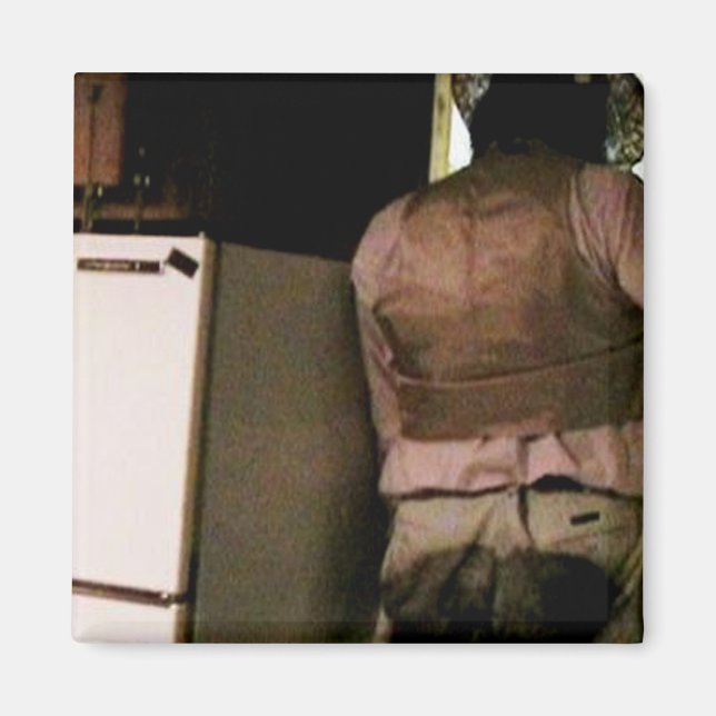 Klassiskt Lox-kylskåp, magnet (Framsidan)