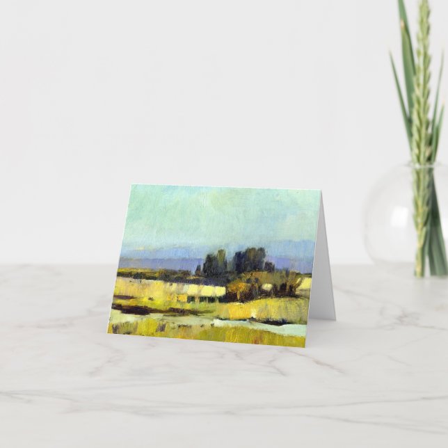 Klassiskt mappat skydd tack kort (Framsida)