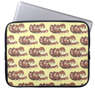 Klassiskt Meatloaf Maschpotatis Gravy Middag Food Laptop Sleeve
