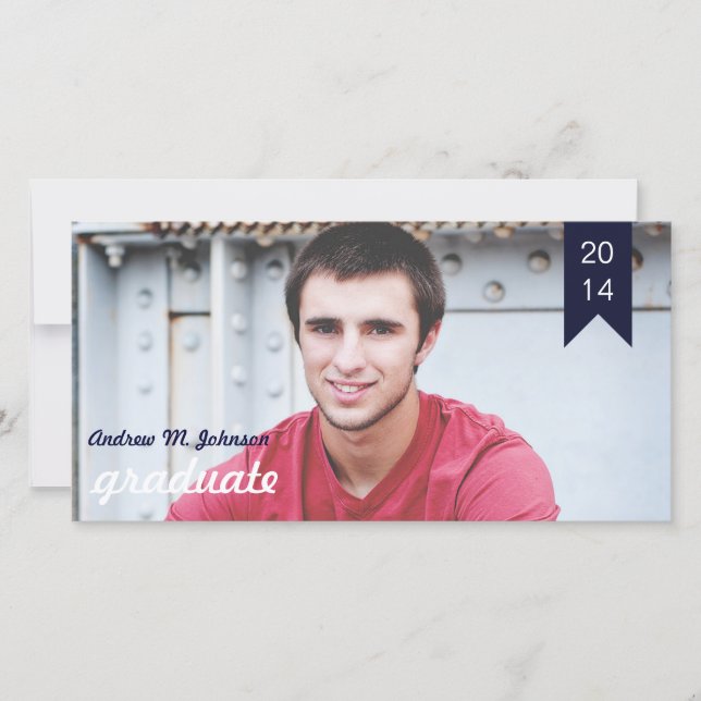 Klassiskt meddelande om blå Studenten i flottan (Framsida)