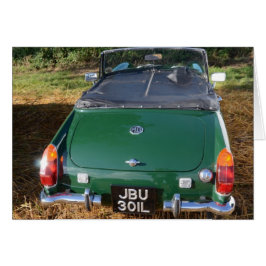 Klassiskt MG Hälsningskort