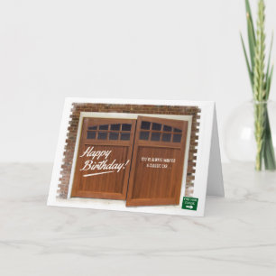 Klassiskt Mini Birthday Card Kort