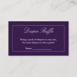 Klassiskt minimalistiskt Lila, förvrängning av sko Tilläggskort