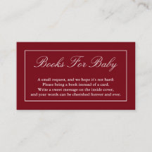 Klassiskt minimalistiskt rött Bokar för Baby