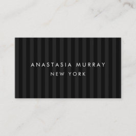 Klassiskt moderat och Grått-minimalistiskt lyx Visitkort