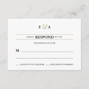 Klassiskt Monogram Guld-svar OSA Kort