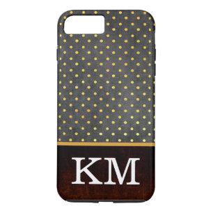 Klassiskt monogram Polka dots
