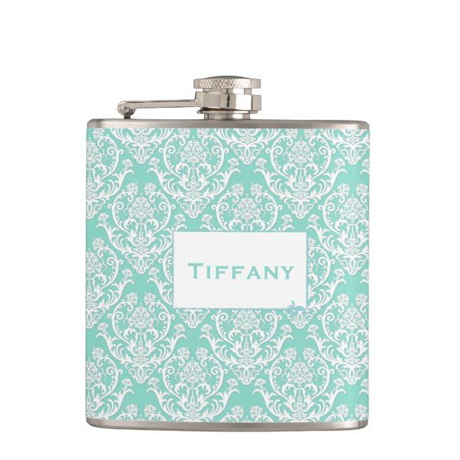 Klassiskt mönster för vit mask fickplunta (Framsidan)