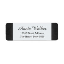 Klassiskt Mönster - Svartvitt - Anpassningsbar