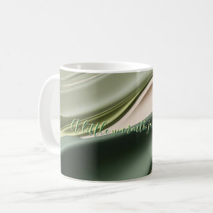 Klassiskt mugg i snyggt abstrakt grafik