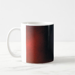 Klassiskt Mugg med rött till svart design