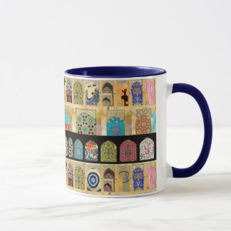 Klassiskt Mugg, vackra persiska plattor 11 oz Mugg