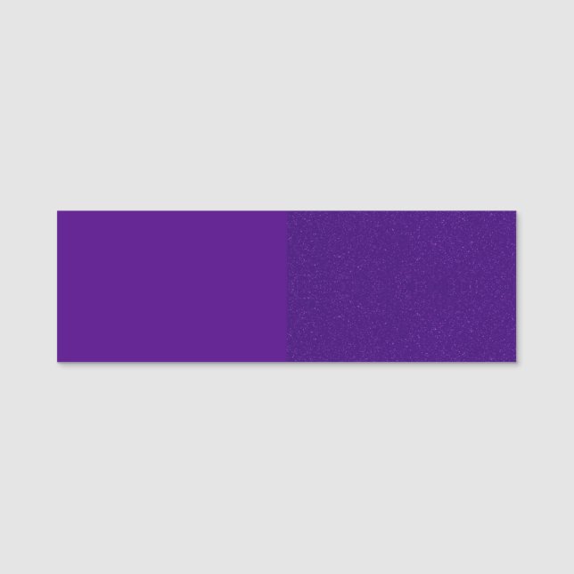 Klassiskt Namn bricka i Glitter Anpassningsbar med Namnbricka (Framsida)