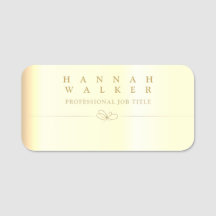 Klassiskt Namn bricka