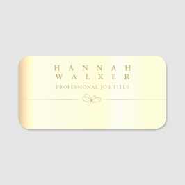 Klassiskt Namn bricka Namnbricka