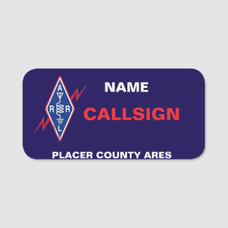 Klassiskt Namn bricka Namnbricka