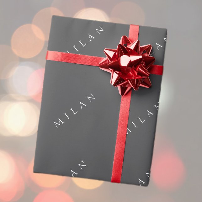 Klassiskt namn (eller ord) presentpapper (Skapare uppladdad)