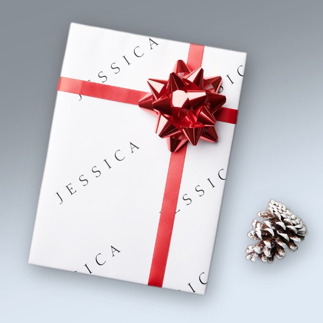 Klassiskt namn (eller ord) presentpapper (Skapare uppladdad)