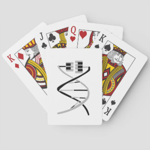 Klassiskt Nycklar till Music Gene-DNA Spel Kort
