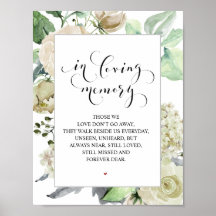 Klassiskt och elegant minnesbordsskylt för bröllop