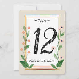 Klassiskt och Elegant - sofistikerat bordsnummer