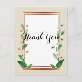 Klassiskt och Elegant - sofistikerat tack Vykort