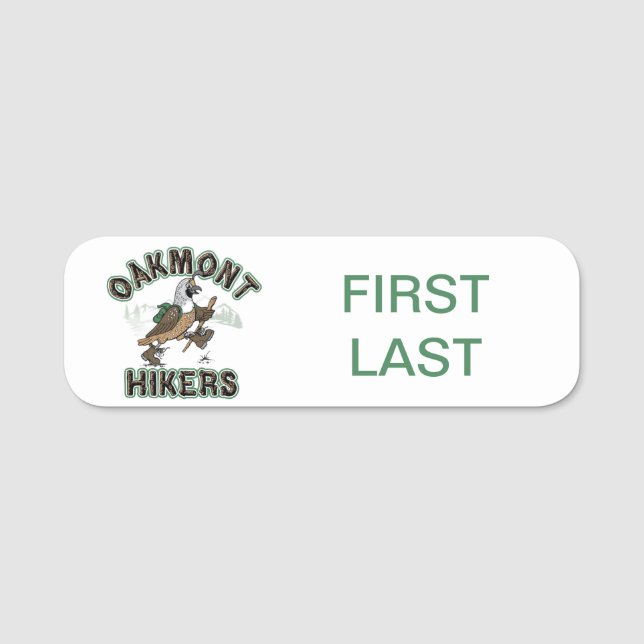 Klassiskt OHC Namn bricka Namnbricka (Framsida)