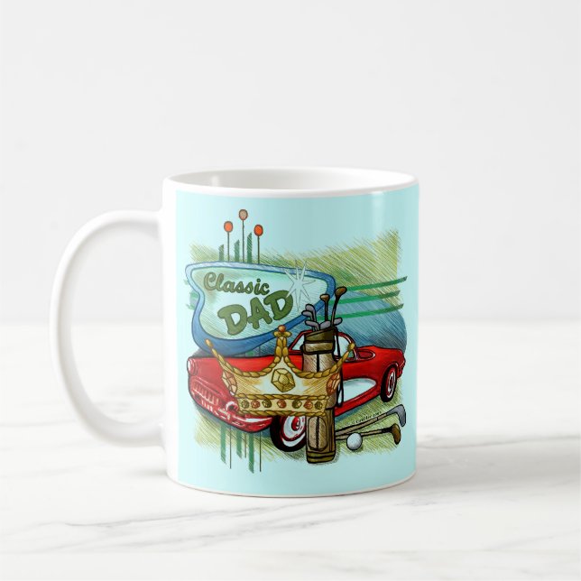 Klassiskt Pappa Kaffemugg (Vänster)