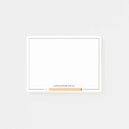 Klassiskt pennkontor material tillbaka till skolan post-it block